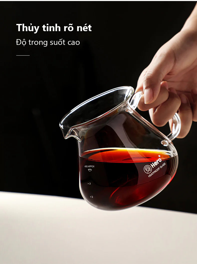 Độ trong suốt cao
