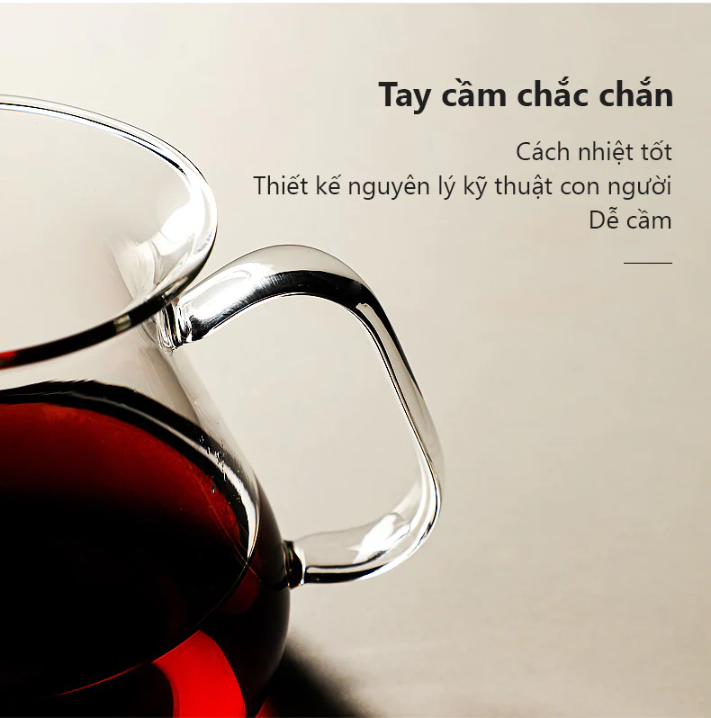 Tay cầm chắc chắn