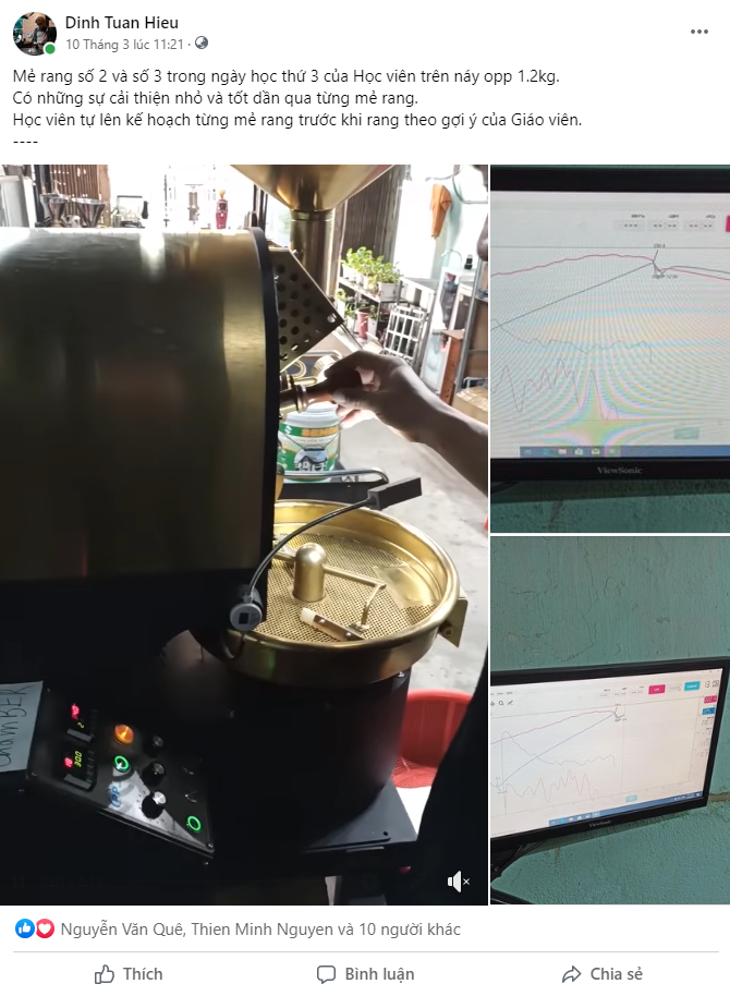 ngày học số 3 của anh Tuấn