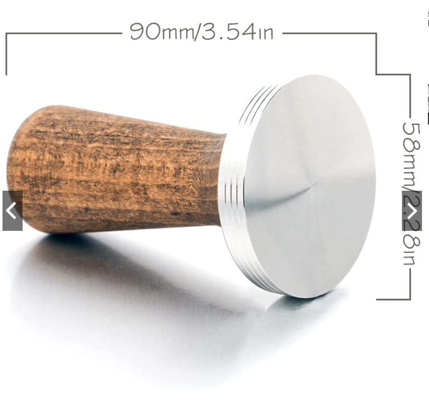 Size tamper 58mm