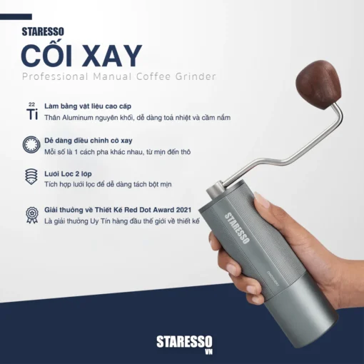 Cối xay cà phê tay Staresso