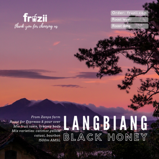 Cà phê langbiang black honey