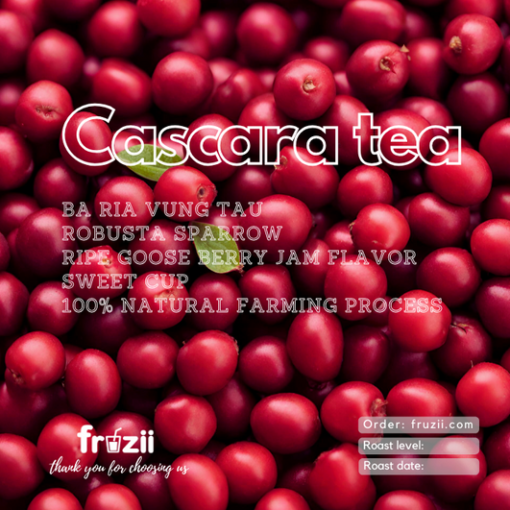 Trà cascara robusta Sẻ